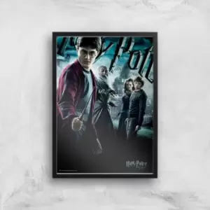 image of Harry Potter and the Half-Blood Prince Giclee Art Print - A3 - Black Frame