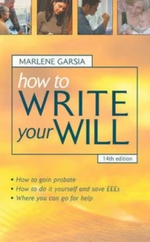 Image of How to Write Your Will by Marlene Garsia Book