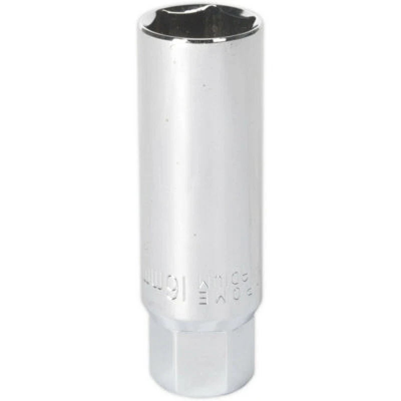 Image of Loops 16mm Thin Walled Spark Plug WallDrive Socket - 3/8" Sq Drive - 63mm Length Multi