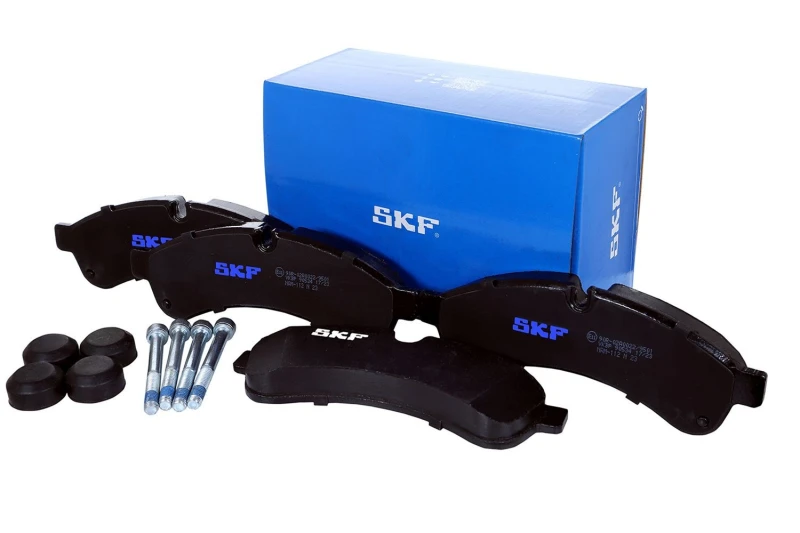 Image of SKF VKBP 90534 Brake pad set prepared for wear warning indicator Brake Pad Set,disc brake (402)