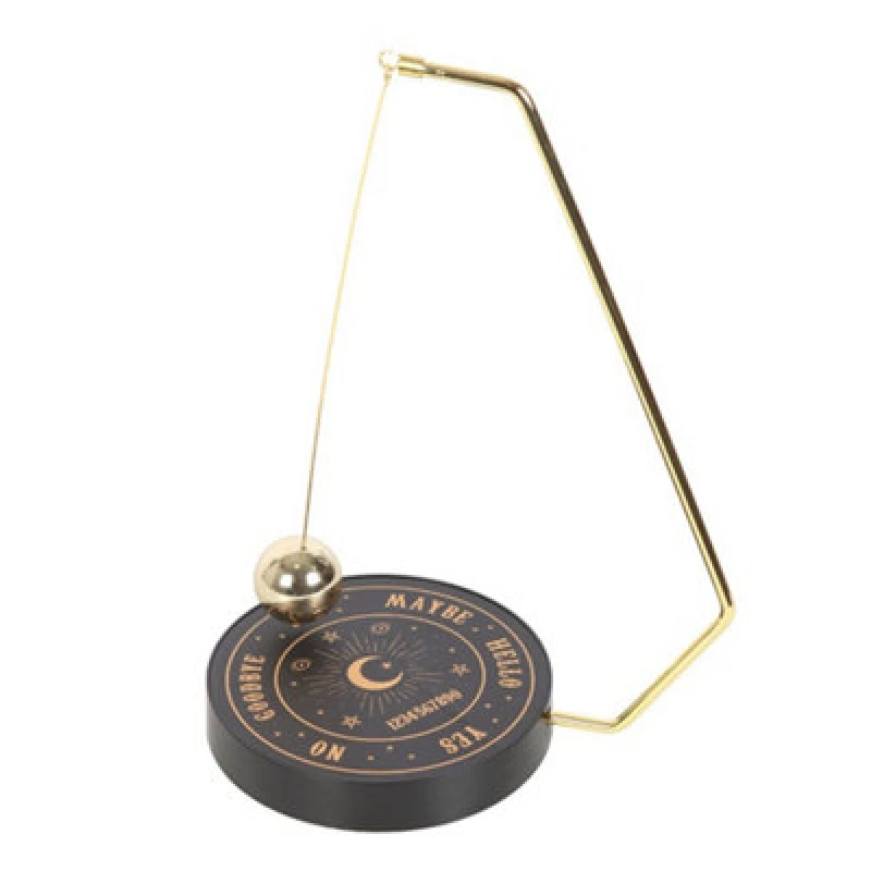 Image of Something Different Something Different Talking Board Pendulum Decision Maker in Black One Size Unisex 5063652261521
