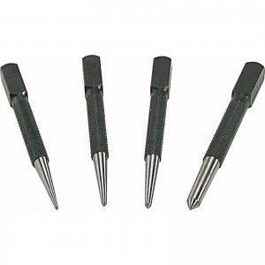 image of Priory 4 Piece Centre Punch Set