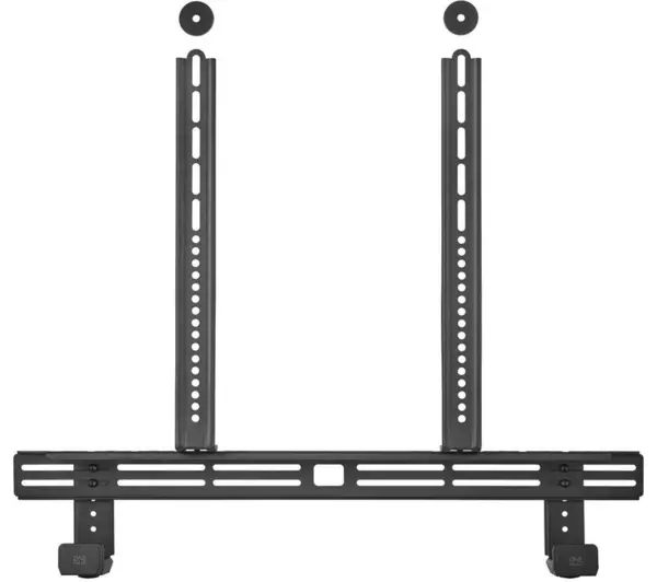 Image of ONE FOR ALL WM 5360 Fixed Soundbar Bracket, Black 8716184076459