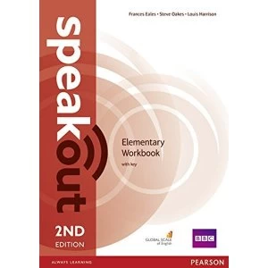 Image of Speakout Elementary 2nd Edition Workbook with Key by Louis Harrison (Paperback, 2015)