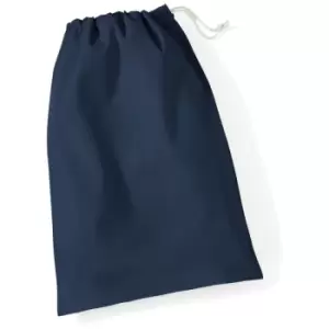 image of Cotton Stuff Bag - 0.25 To 38 Litres (M) (Navy Blue) - Westford Mill