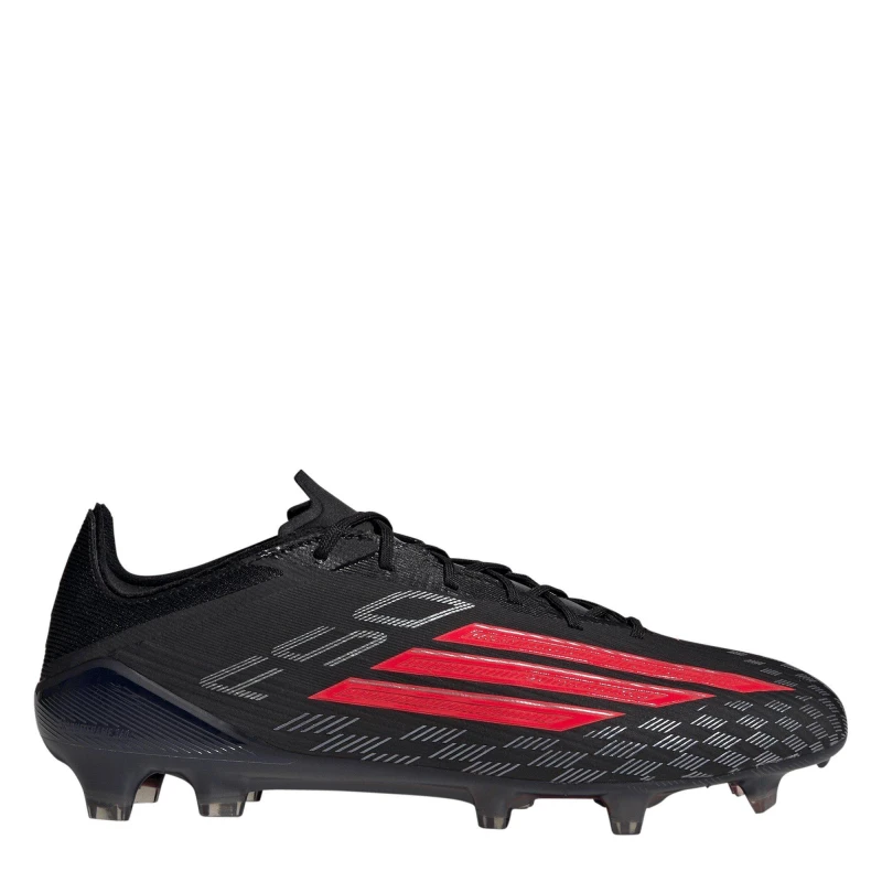 Image of adidas F50 Elite Adults Firm Ground Football Boots Black/Red male 8 (42)