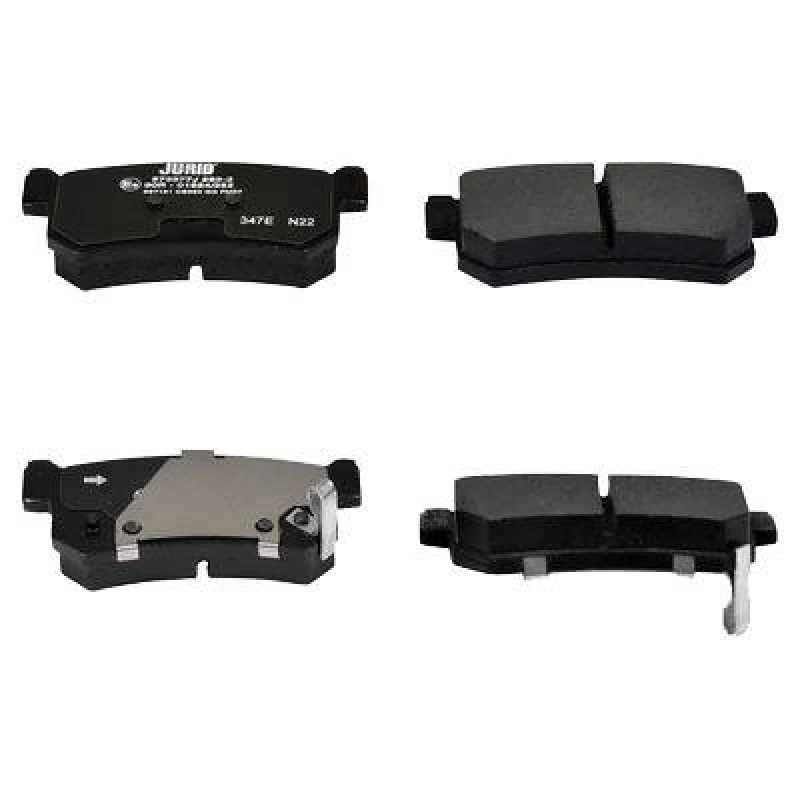 Image of JURID 573377J Brake pad set with acoustic wear warning Brake Pad Set,disc brake (402)