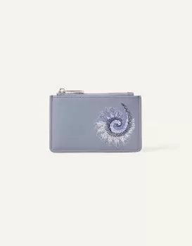 image of Accessorize Paisley Embroidered Card Holder