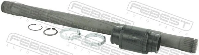Image of FEBEST 0112-CDT220RH Drive shaft Front Axle Right Drive Shaft (13)