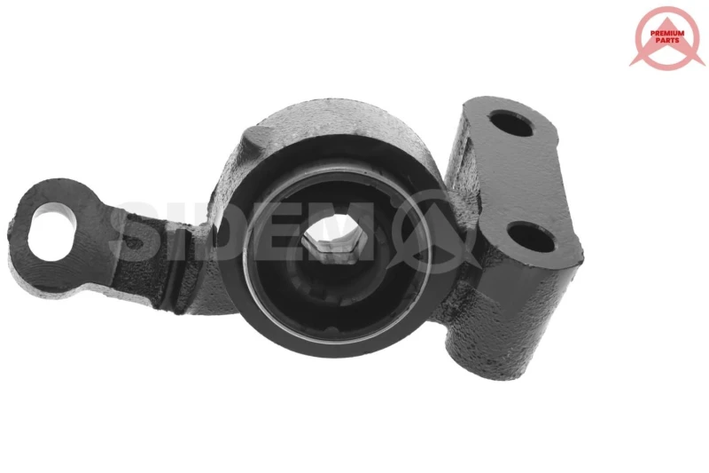Image of SIDEM 821656 Arm Bushes Front Axle Left, Rubber-Metal Mount, for control arm Control Arm-/Trailing Arm Bush (251)