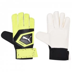 image of Puma One Goalkeeper Gloves - Fluo/Black