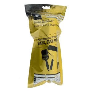 Image of Coral Tools Coral Seal and Save Roller and Brush Wrapper