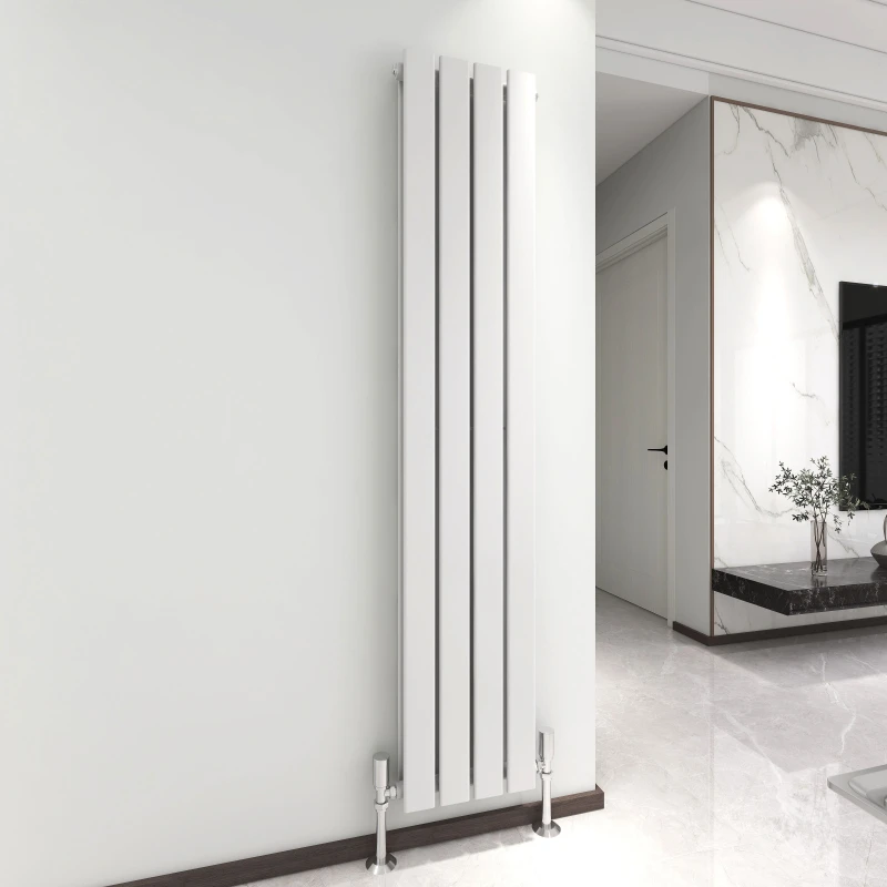Image of MCC DIRECT 1600 x 272mm Double Designer Flat Panel Central Heating Radiator white HD2101