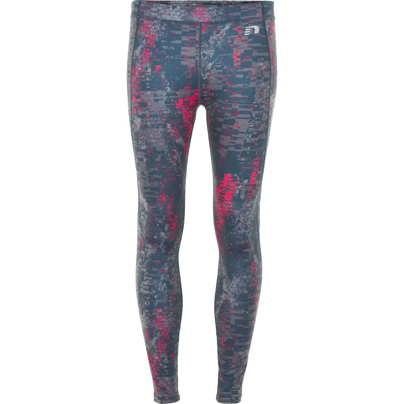 Image of Womens tights Newline Black printed warm Multicolore Female M