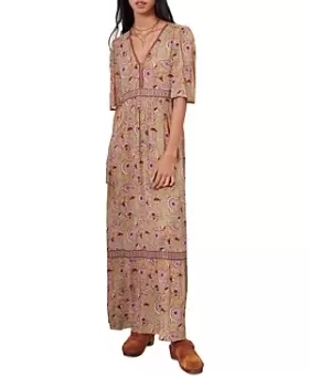 Image of ba & sh Vally Slit Back Maxi Dress