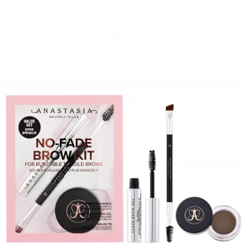 Image of Anastasia Beverly Hills No-Fade Brow Kit 9.5g (Various Shades) - Medium Brown