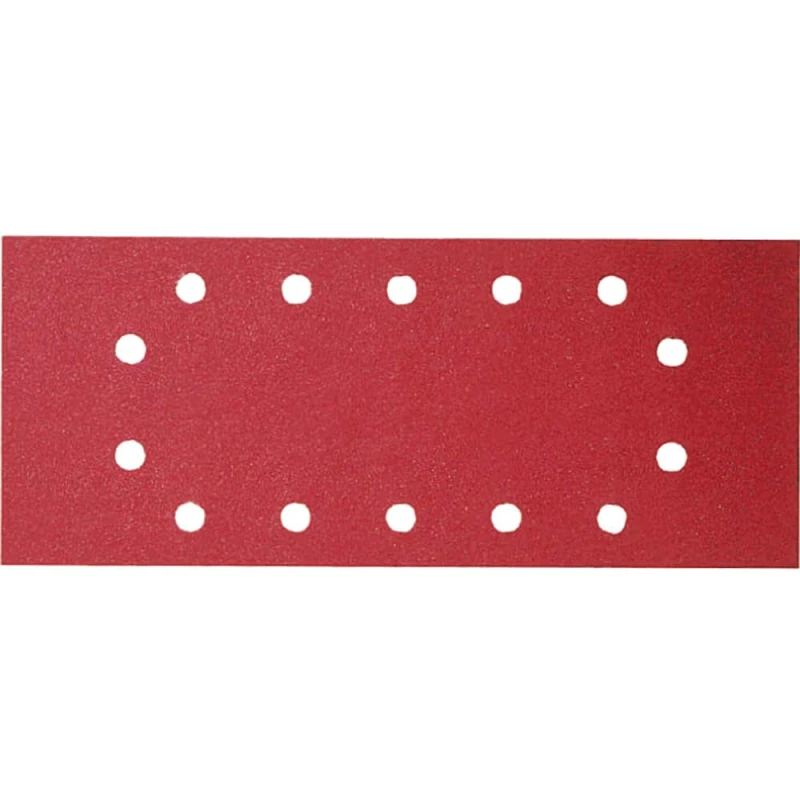 Image of Bosch C430 Punched Clip On 1/2 Sanding Sheets 115mm x 280mm 80g Pack of 10 C430