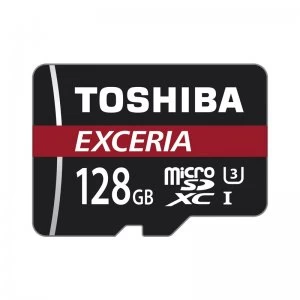 image of Toshiba Exceria 128GB MicroSDXC Memory Card