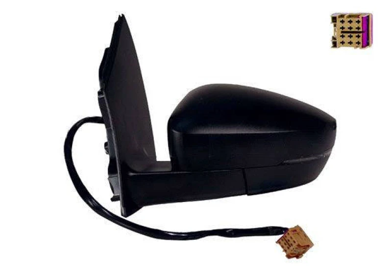 Image of ALKAR 6125123 Wing mirror Left, Electric, Aspherical Outside Mirror (50)