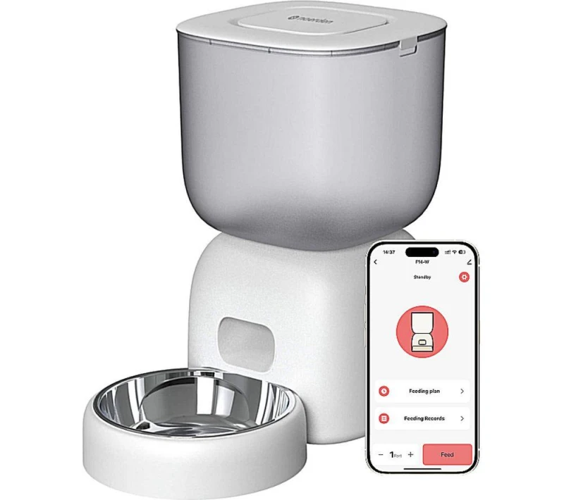 Image of NOERDEN PETPLATE Smart Pet Feeder - White 6976941800495