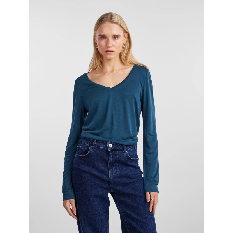 Image of Pieces Pieces Ls Top Noos - Grey Grey 8