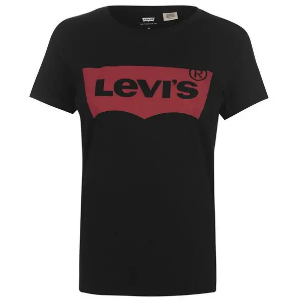 image of Levis Logo T Shirt - Black 6