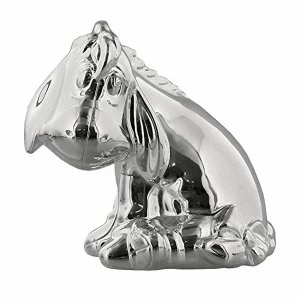 image of Disney Winnie the Pooh Silverplated Money Box - Eeyore