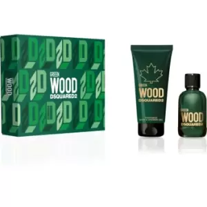 Image of Dsquared2 Green Wood gift set (III.) for men
