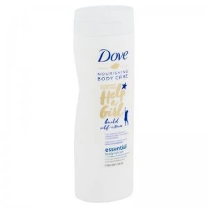 image of Dove Nourishing Body Care Essential Body Lotion For Dry Skin - 400ml