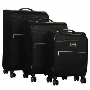 image of Dune Oriel Soft Black Suitcase