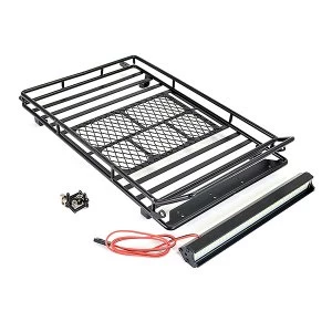 Fastrax Rooftop Luggage Rack W/Led Light Bar (230X143X25Mm)