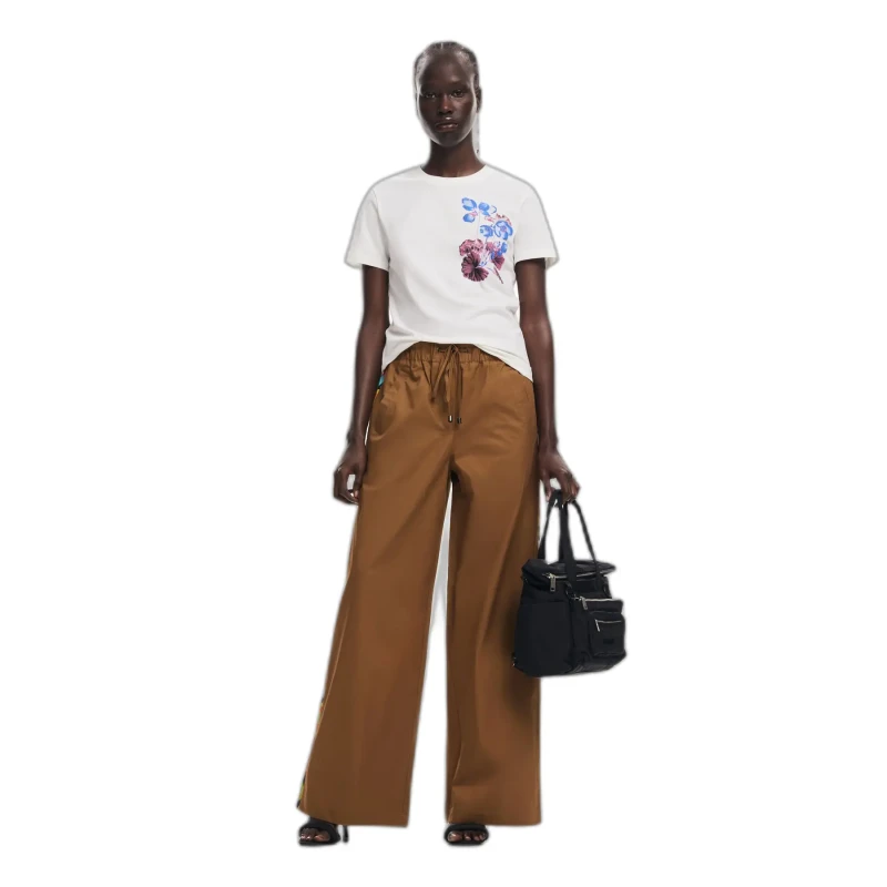 Image of Desigual Womens T-Shirt Desigual Lacroix Blanc Female XL