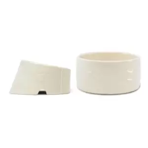 Image of Scruffs Icon Flat Faced Bowl Set 2pc - Cream