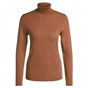 image of Oui High Neck Jumper - ToastedCoco7864