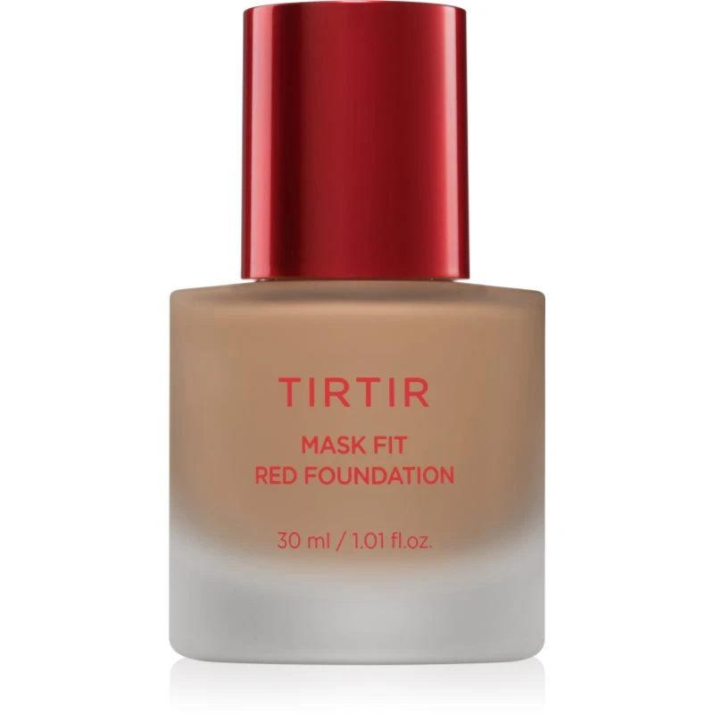 Image of TIRTIR Mask Fit Red Foundation illuminating liquid foundation with moisturising effect shade 30N Rich Honey 30ml