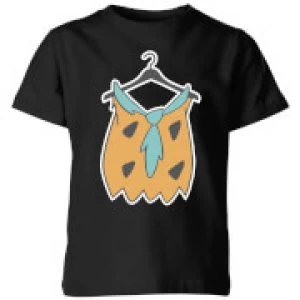 Image of The Flintstones Fred Shirt Kids T-Shirt - Black - 11-12 Years