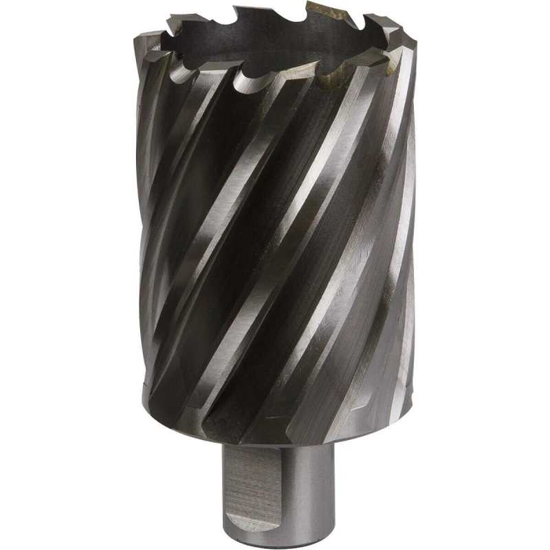 Image of Loops 46mm x 50mm Depth Rotabor Cutter - M2 Steel Annular Metal Core Drill 19mm Shank Metallics