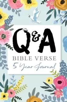 Image of Q & A Bible Verse 5-Year Journal Flower Edition