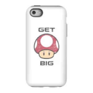 image of Nintendo Super Mario Get Big Mushroom Phone Case - iPhone 5C - Tough Case - Gloss