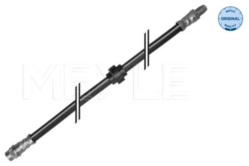 Image of MEYLE 16-14 525 0017 Brake Hose Original Quality, Front Axle Brake Hose (83)