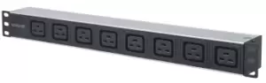 Intellinet 19" 1U Rackmount 8-Output C19 Power Distribution Unit...