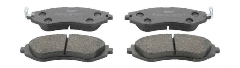 Image of FERODO FDB1116 Brake pad set with acoustic wear warning, without accessories Brake Pad Set,disc brake (402)