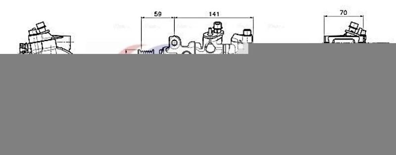 Image of Air conditioning compressor AVA COOLING SYSTEMS VNAK446