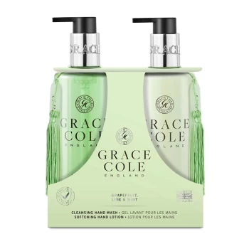 image of Grace Cole Grapefruit, Lime & Mint Hand Care Duo Set