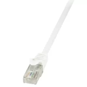 image of LogiLink 1m Cat.6 U/UTP networking cable White Cat6 U/UTP (UTP)