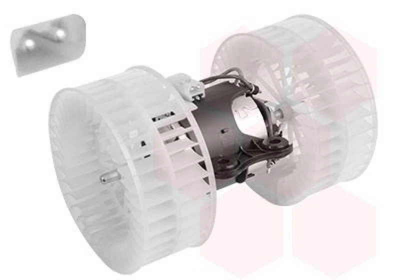 Image of VAN WEZEL Blower motor VAN WEZEL 3080773