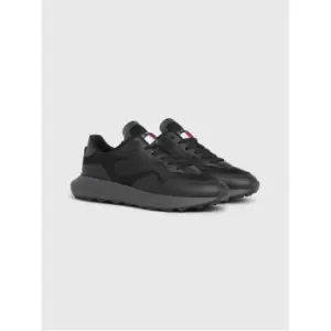 Image of Tommy Jeans Tjm Runner Mix Material - Black