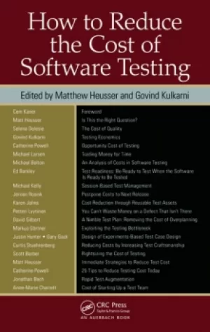 Image of How to Reduce the Cost of Software Testing