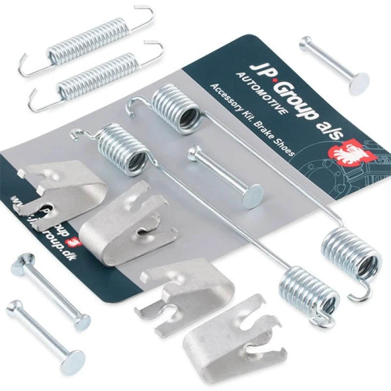 Image of JP GROUP 1563950610 Accessory Kit, brake shoes JP Rear Axle Accessory Kit,brake shoes (1502)