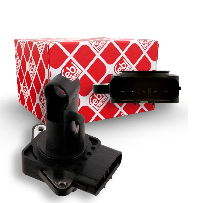 Image of FEBI BILSTEIN 32052 Mass air flow sensor without housing, with gasket/seal Plastic Air Mass Sensor (3926)